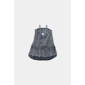 Booso WAVE LONG DRESS ACID Graphite