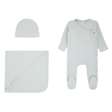 Daisy Pointelle Classic 3pc Layette Set 
