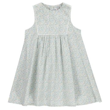 Jaybee Ribbon Trim Dress Floral
