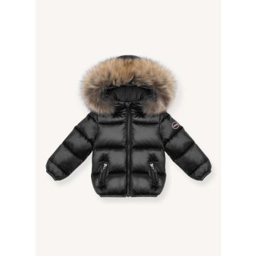 Colmar Baby Hooded Jacket / Real Fur