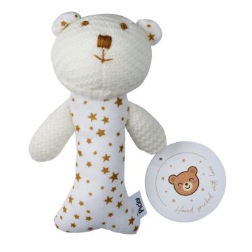 Picky Baby Rattle Squeaker - Beige 