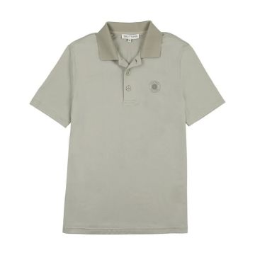3 Buttons Light Logo Sport - gray Polo