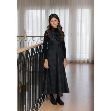 Daintti TWEED BOW MIDI