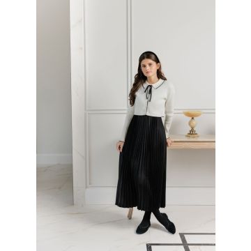 Daintti IVORY TIE SWEATER 