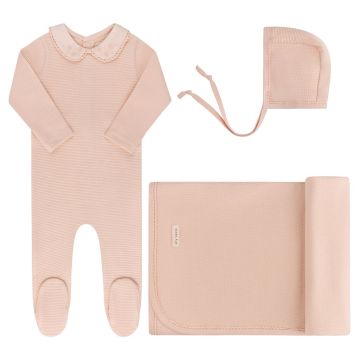 Ely's and Co Embroidered Collar Take Me Home Set