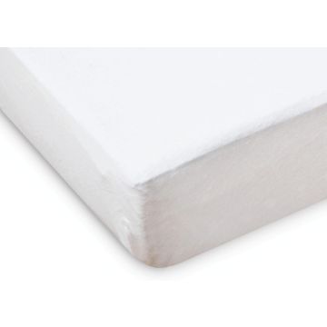 First Essentials Porta Crib Sheet White