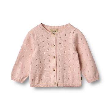 Wheat Knit Cardigan Maia Powder