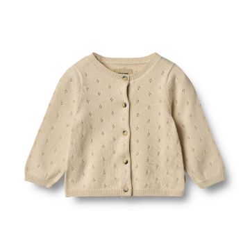 Wheat Knit Cardigan Maia Sandshell