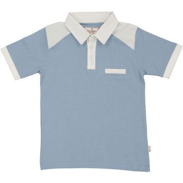 Leo & Zachary Boys Polo Shirt Denim