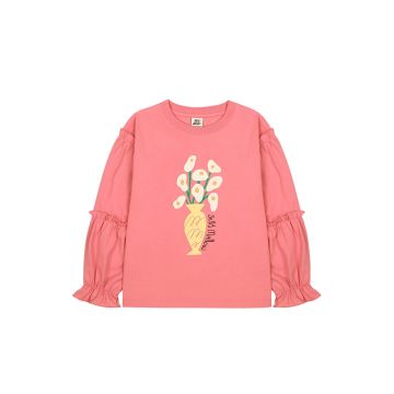 Jellymallow Eggflower Frill Longsleeve T-shirt