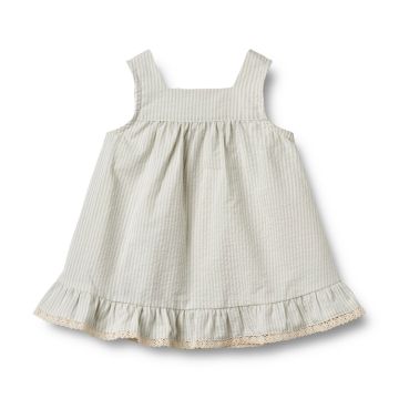 Wheat Dress Ruffle Ayla