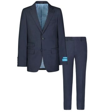 T.O. Collection BOYS NAVY SLIM SUIT 