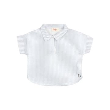 Buho BB STRIPES SHIRT Sky Blue