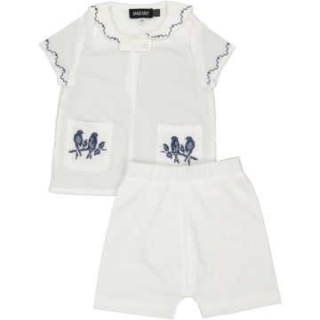 Space Grey Baby Boy Sailors Style Set
