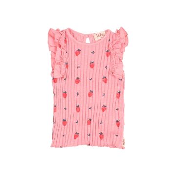 Buho BB STRAWBERRY T-SHIRT Sugar Pink