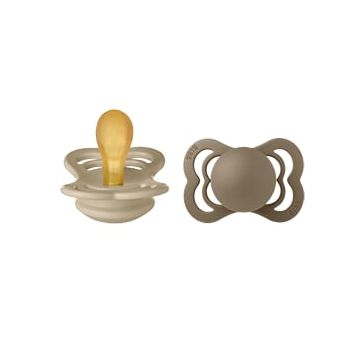 BIBS Supreme 2 PACK Latex Vanilla/Dark Oak