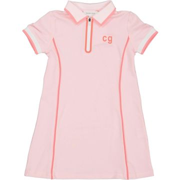 Charlotte & George Girls Polo Dress With Contrast Trim