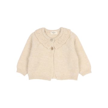 Buho BB LUREX CARDIGAN NATURAL