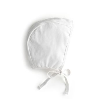 Jacqueline & Jac Natural White Winter Knit Bonnet