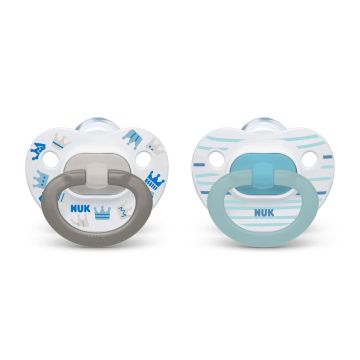 NUK Orthodontic Pacifiers, 2-Pack