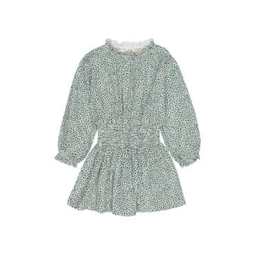 Buho SPECKLE DRESS ALPINE GREEN