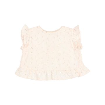 BUHO BB EMBROIDERY TOP AND SKIRT CULOTTE IVORY