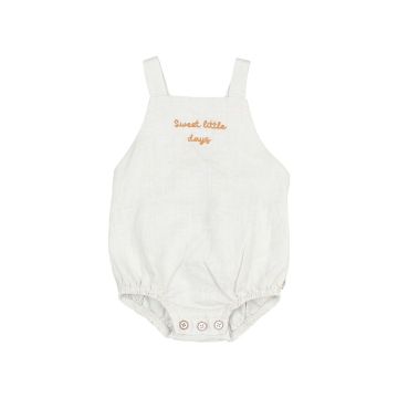 BUHO BB LINEN ROMPER SKY GREY