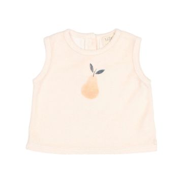 BUHO BB TERRY T-SHIRT AND SHORTS IVORY