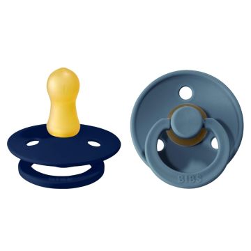 BIBS Colour 2 PACK Latex Deep Space/Petrol