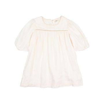 BUHO LINEN DRESS IVORY