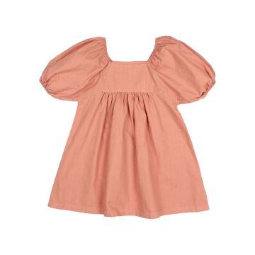BUHO POPLIN DRESS ARGILE
