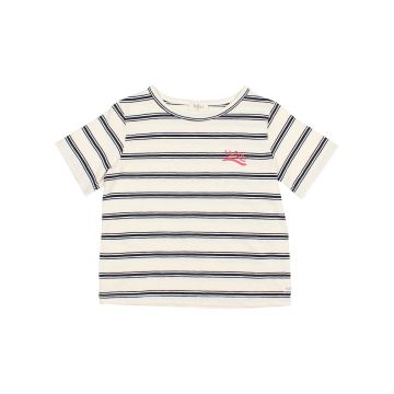 BUHO STRIPES T-SHIRT NUIT