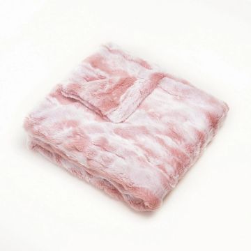 Cuddle Cookie Super Soft Marble Fur Blanket 