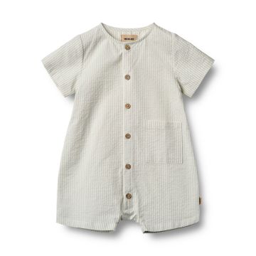 Wheat Playsuit Frederik Blue Summer Stripe
