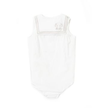 Bonjour Girls Sailor Collar Romper