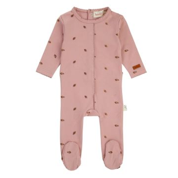 Bondoux Leaf Print Footie