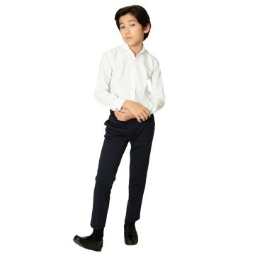 T.O. Collection Soho Stretch BOYS NAVY KNIT SKINNY PANTS