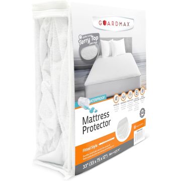 Guardmax Waterproof Terry Top Mattress Protector-33''