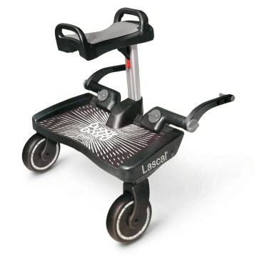 Lascal BuggyBoard Maxi+ Universal Ride-On Stroller Board with Built-In
