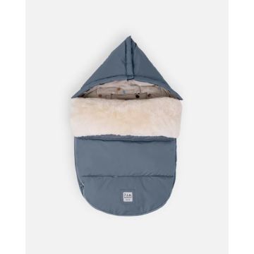7 AM PlushPOD Ash Blue & Print Pebbles