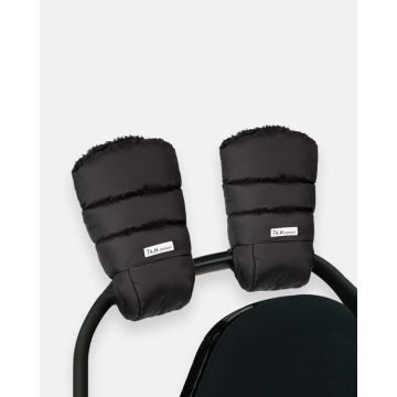 7 Am WARMMUFFS - PLUSH Black Plush