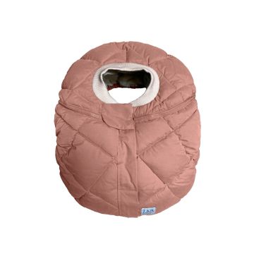 7 a.m. CAR SEAT COCOON BENJI - Rose Wood