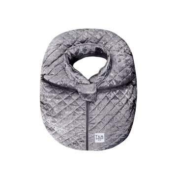 7 a.m. Car Seat Cocoon Velvet Quilted