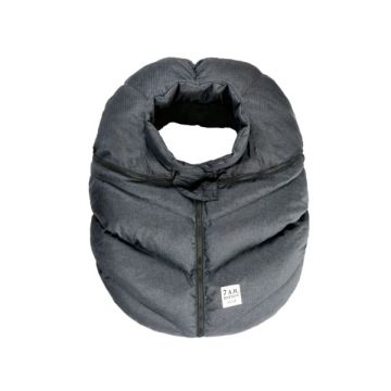 Dark Heather Car Seat Cocoon