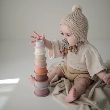 Mushie Stacking Cups Toy