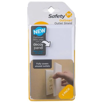 SAFETY 1ST OUTSMART OUTLET SHIELD WHITE