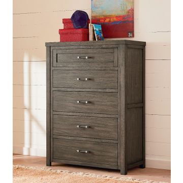Legacy Classic Kids Bunkhouse Drawer Chest (5 Drawers) Aged Barnwood