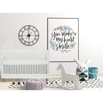 Evolur Art Deco 3-in-1 Convertible Crib White