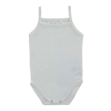 Noggi Bamboo Cotton Taupe+White Undershirts