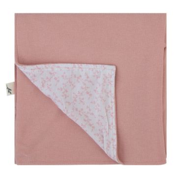 Bondoux Waffle Floral Blanket
